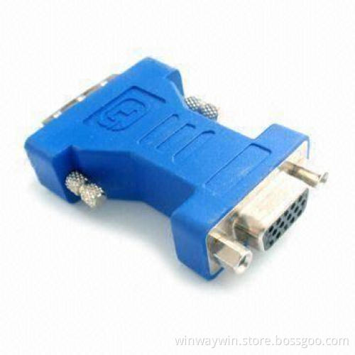 VGA to DVI Adapter with Gold/Nickel Plated Connector